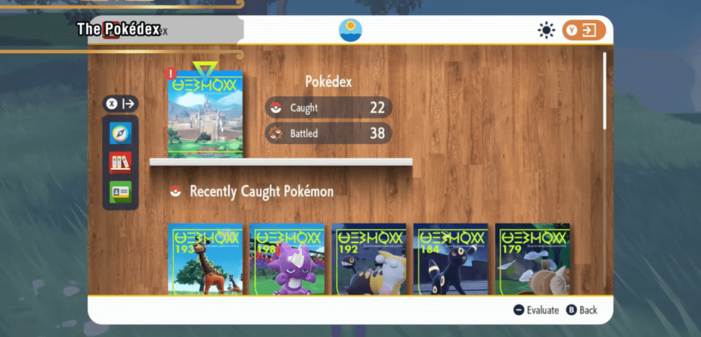 pokédex scarlatto violetto