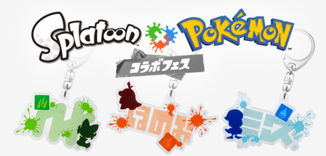 Disponibili dei portachiavi dedicati allo Splatfest celebrante Pokémon Scarlatto e Violetto