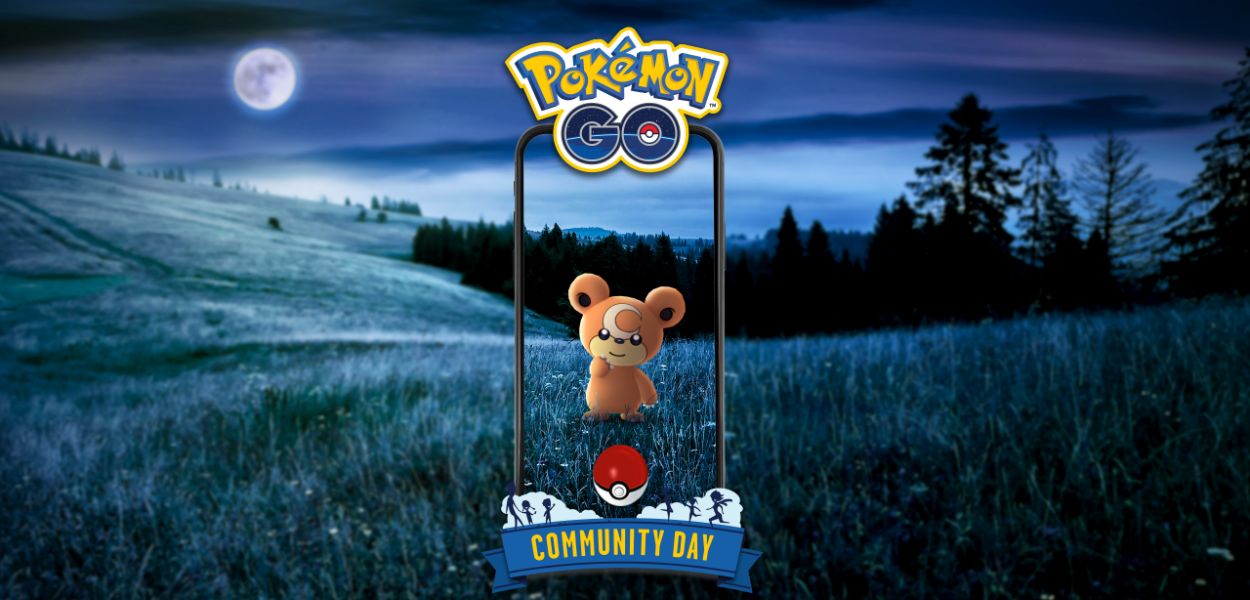 Teddiursa è il protagonista del Pokémon GO Community Day di novembre