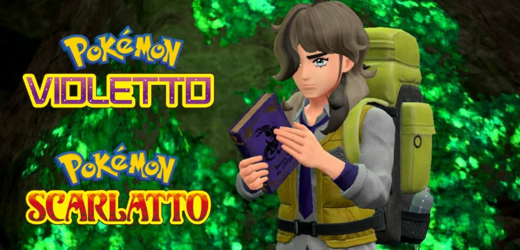 Pokémon Leggendario Libro Violetto