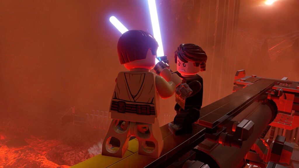 LEGO Star Wars La Saga Degli Skywalker Galactic Edition, lotta tra Anakin e Obi Wan