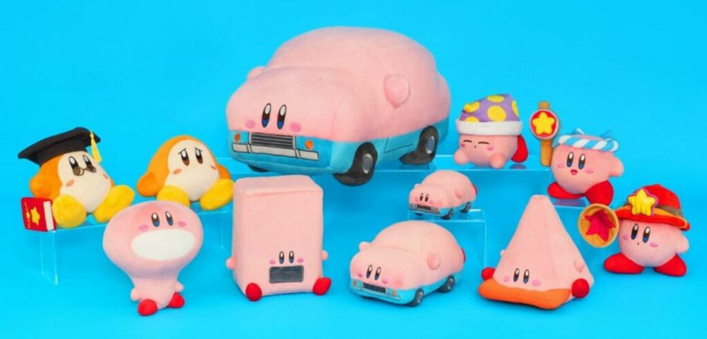 Peluche Kirby boccomorfosi