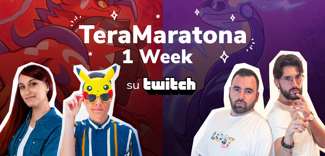 TeraMaratona di Pokémon Scarlatto e Violetto su Twitch: Unboxing e Multiplayer con la Community