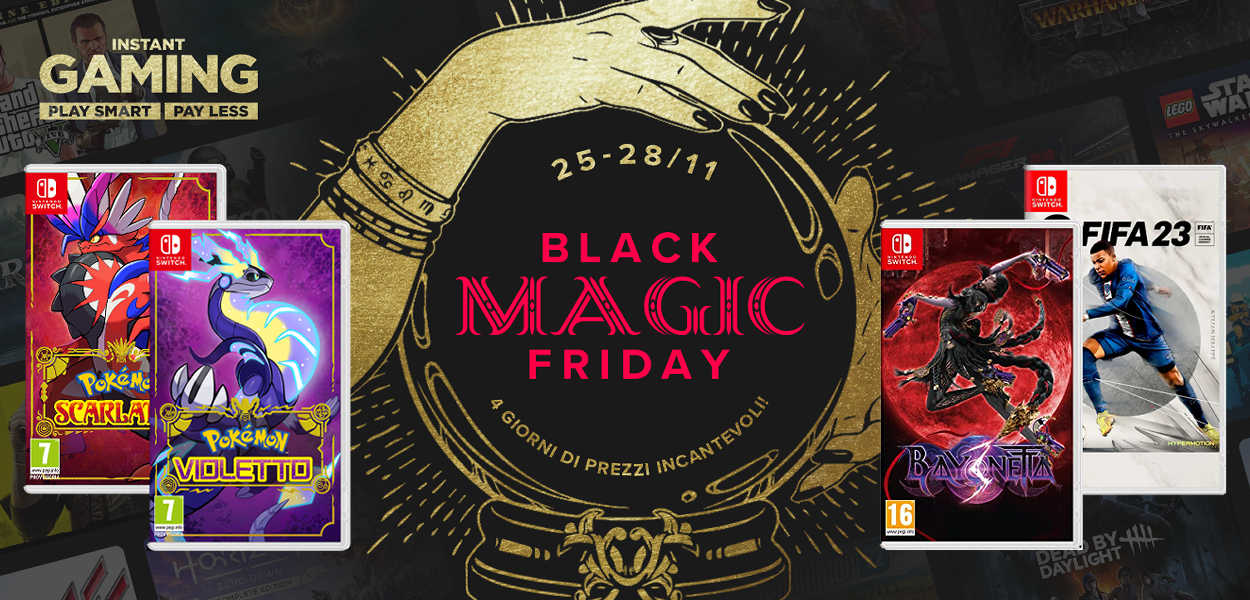 Scopri tutte le promozioni Instant Gaming dedicate al Black Friday