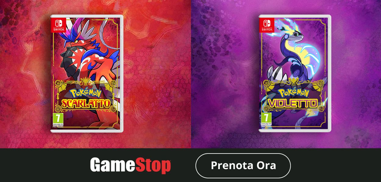 Ultimi giorni per preordinare Pokémon Scarlatto e Violetto da GameStop