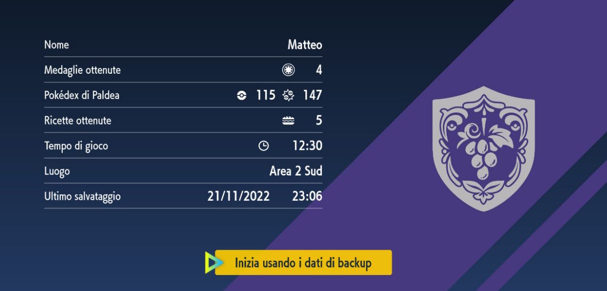 Guide Pokémon Scarlatto e Violetto: come ripristinare un salvataggio
