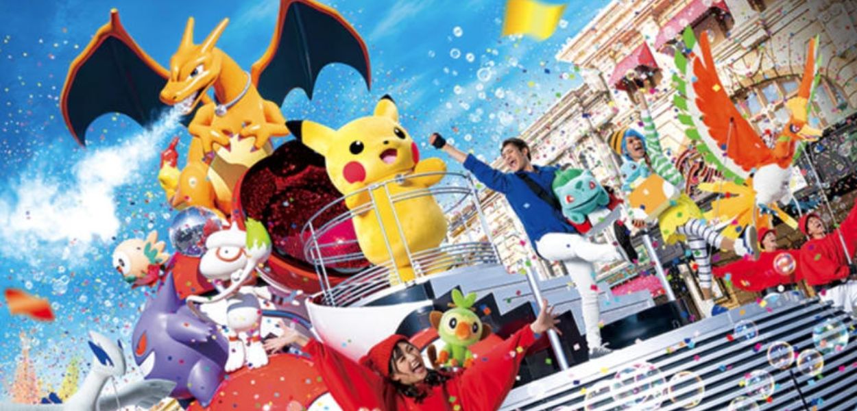 Pokémon e Super Mario protagonisti della parata del 2023 di Universal Studios Japan