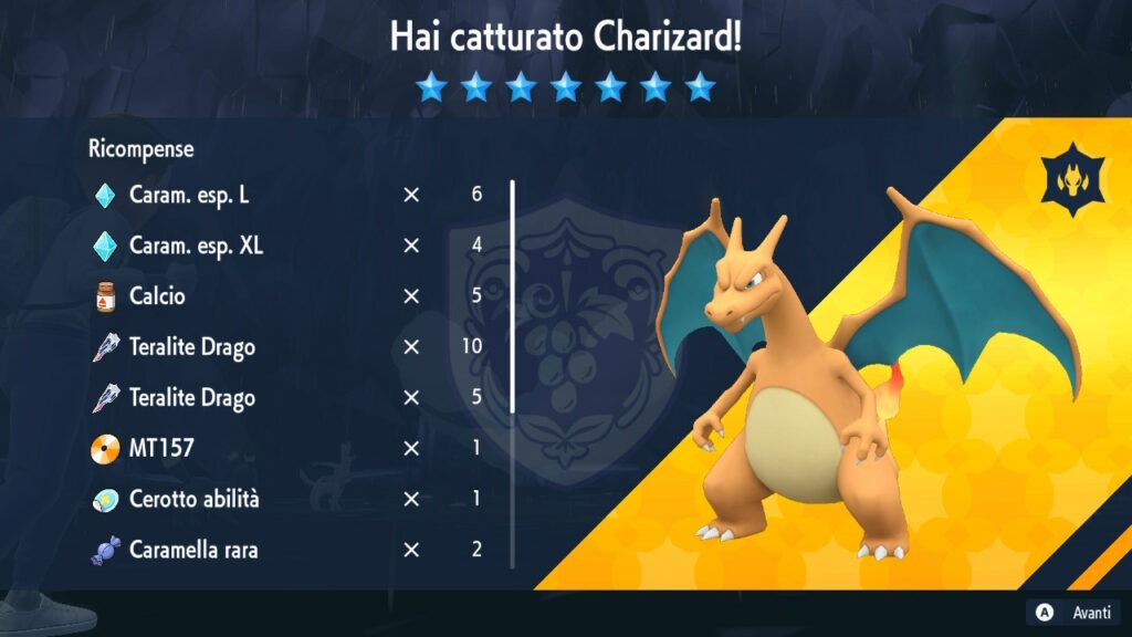 Pokémon Scarlatto Violetto Charizard