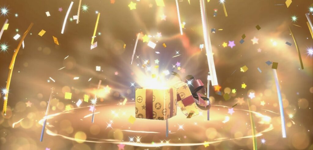 Distribuzione Pokémon misterioso