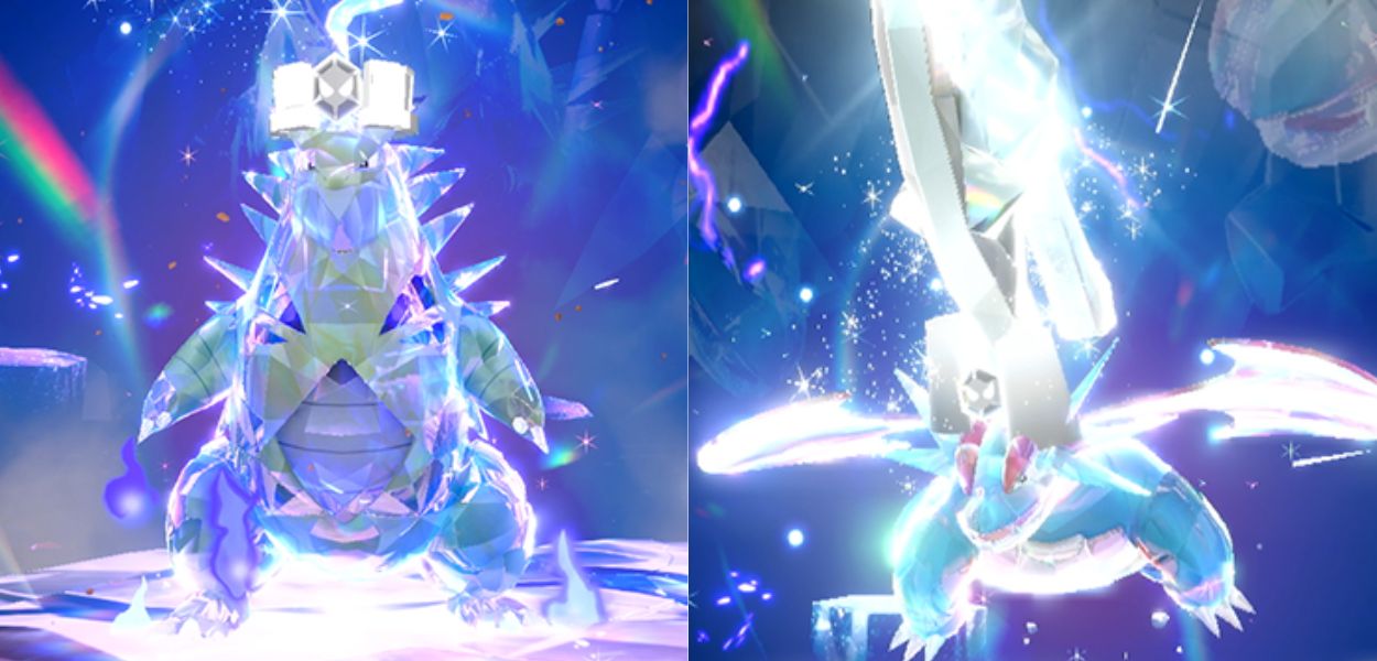 Pokémon Scarlatto e Violetto: annunciati i Raid Teracristal di Tyranitar e Salamence