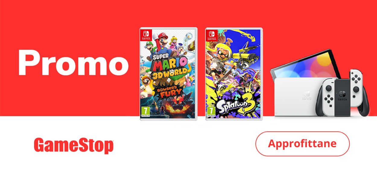 Nintendo Switch OLED e tanto altro tra le offerte del Calendario dell'Avvento di GameStop del 17 dicembre