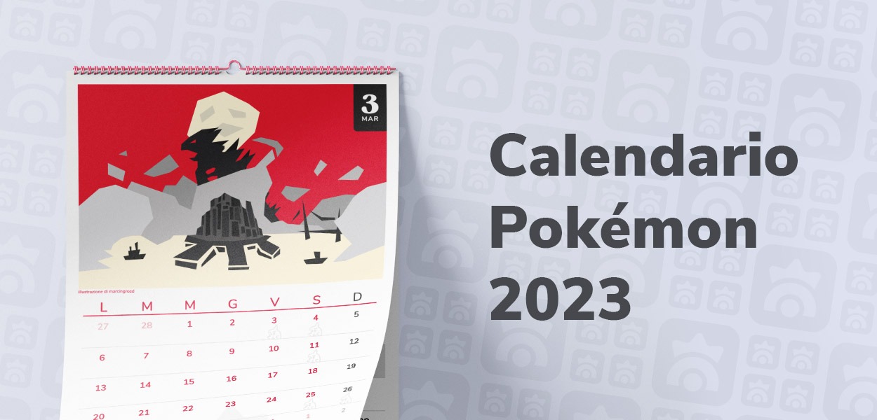 Il Calendario 2023 di Pokémon Millennium è arrivato!