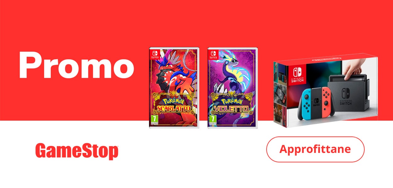 Pokémon Scarlatto e Violetto tra le offerte del Calendario dell'Avvento di GameStop dell'8 dicembre