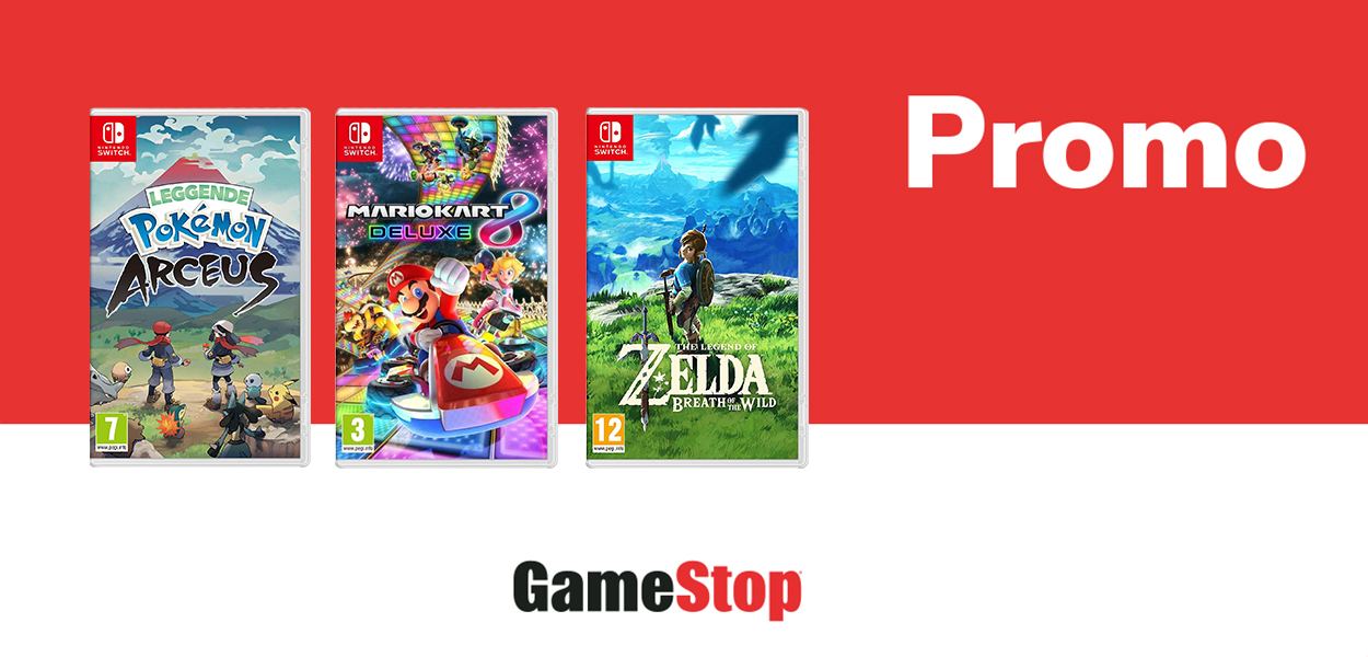 Leggende Pokémon Arceus e tanto altro tra le offerte del Calendario dell'Avvento di GameStop del 12 dicembre