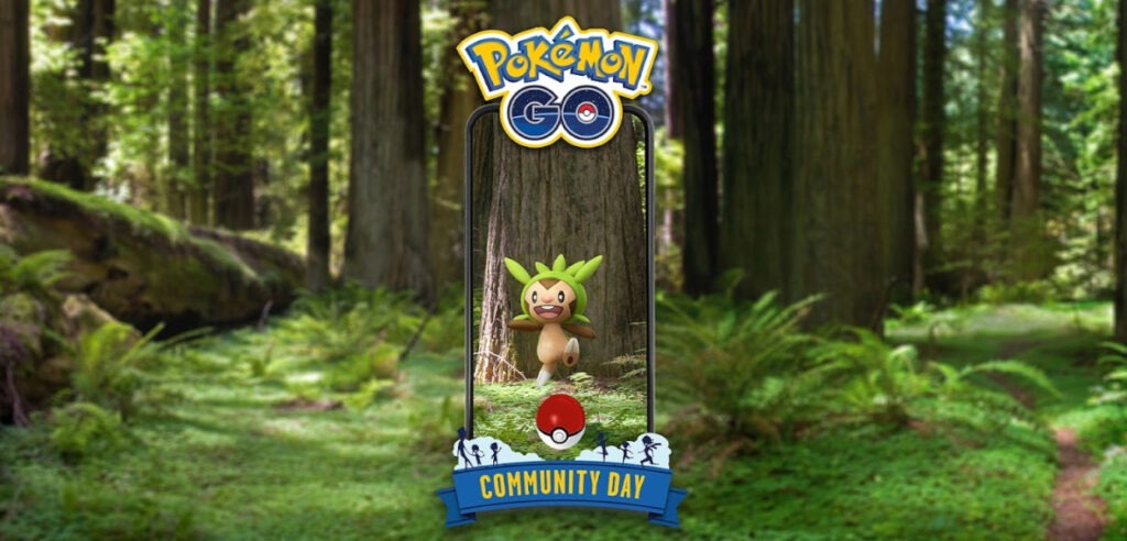 pokémon go community day chespin