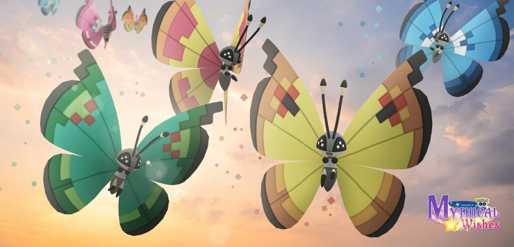 Vivillon Pokémon GO