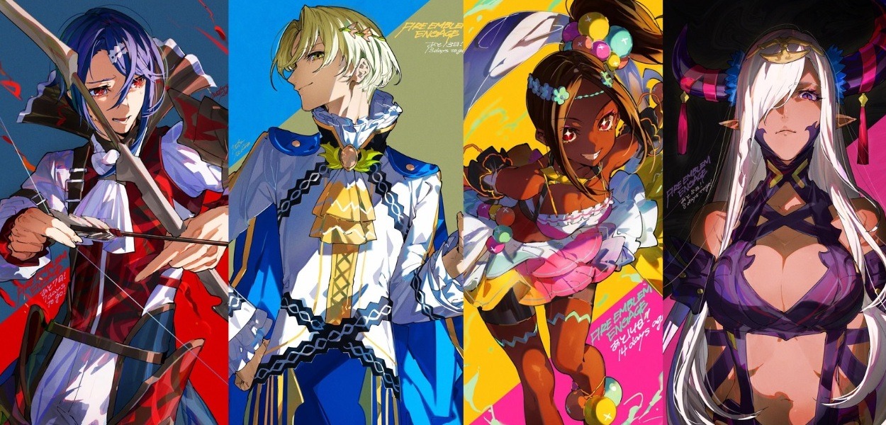 Il Character Designer di Fire Emblem Engage condivide le art dei personaggi