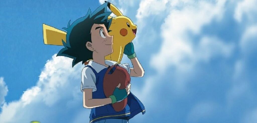 Ash Pikachu serie anime Pokémon