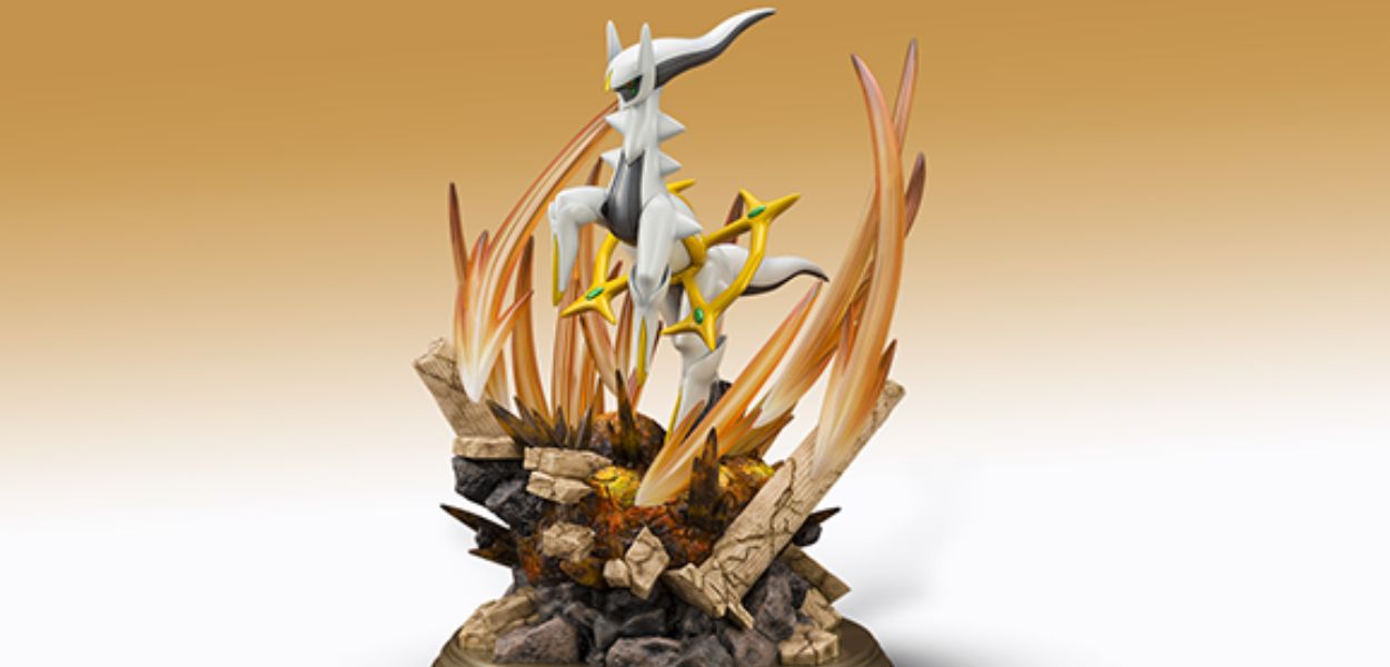 Il Pokémon Center ha rilasciato una nuova incredibile statuetta di Arceus