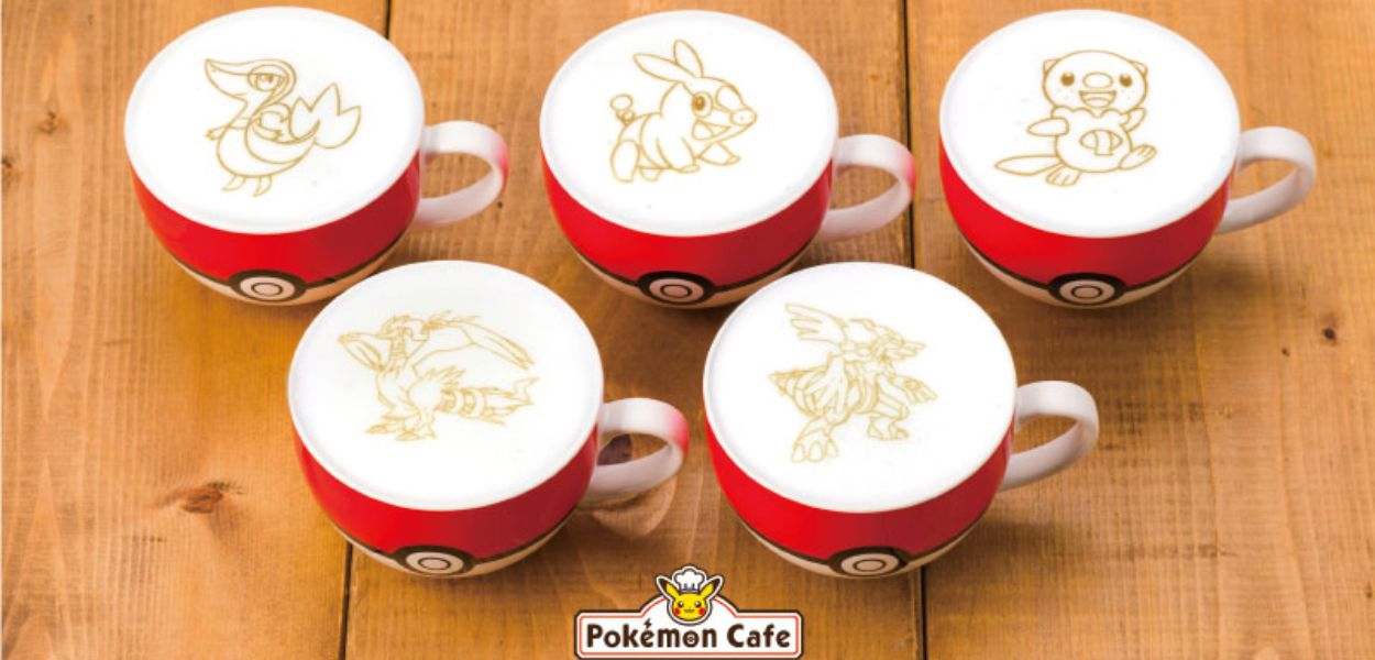 I Pokémon di Unima arrivano nei Pokémon Cafè
