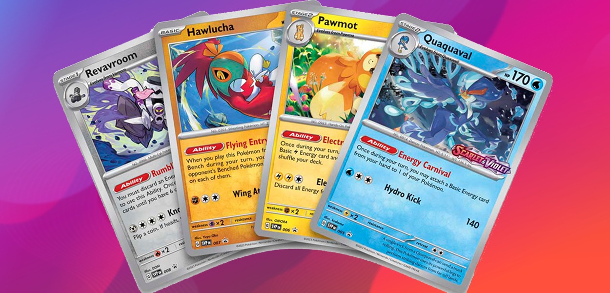 Rivelate le promo prerelease dell'espansione del GCC Pokémon Scarlatto e Violetto