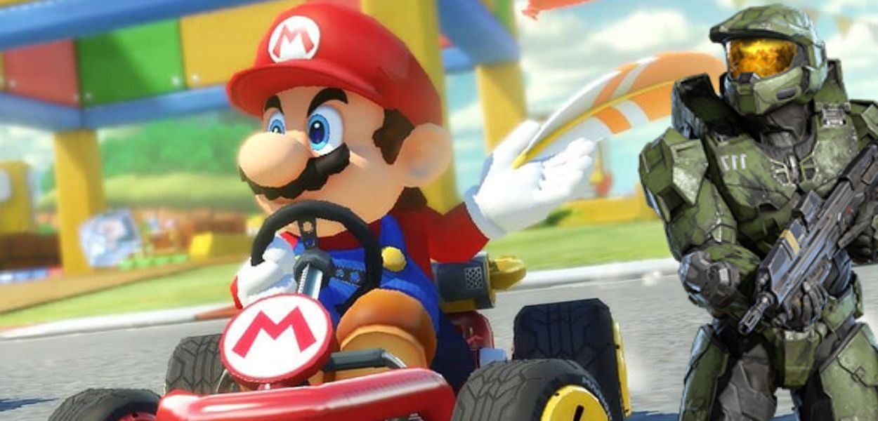 Una celebre mappa di Mario Kart finisce in Halo Infinite grazie a una mod