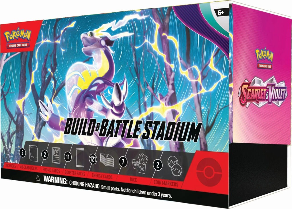 Scarlatto e Violetto Build & Battle Stadium Inglese