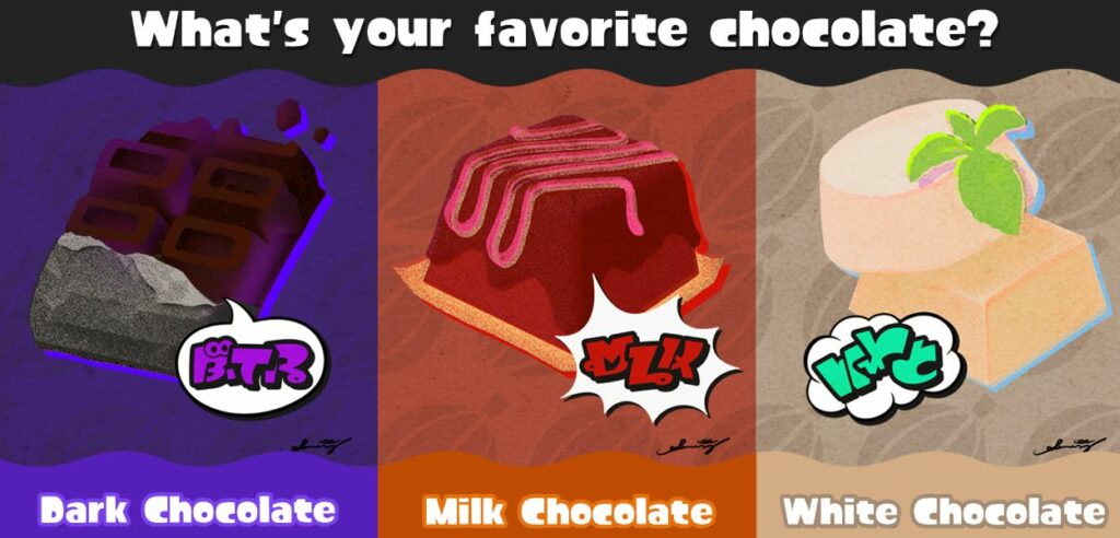 Splatoon 3: Splatfest cioccolato
