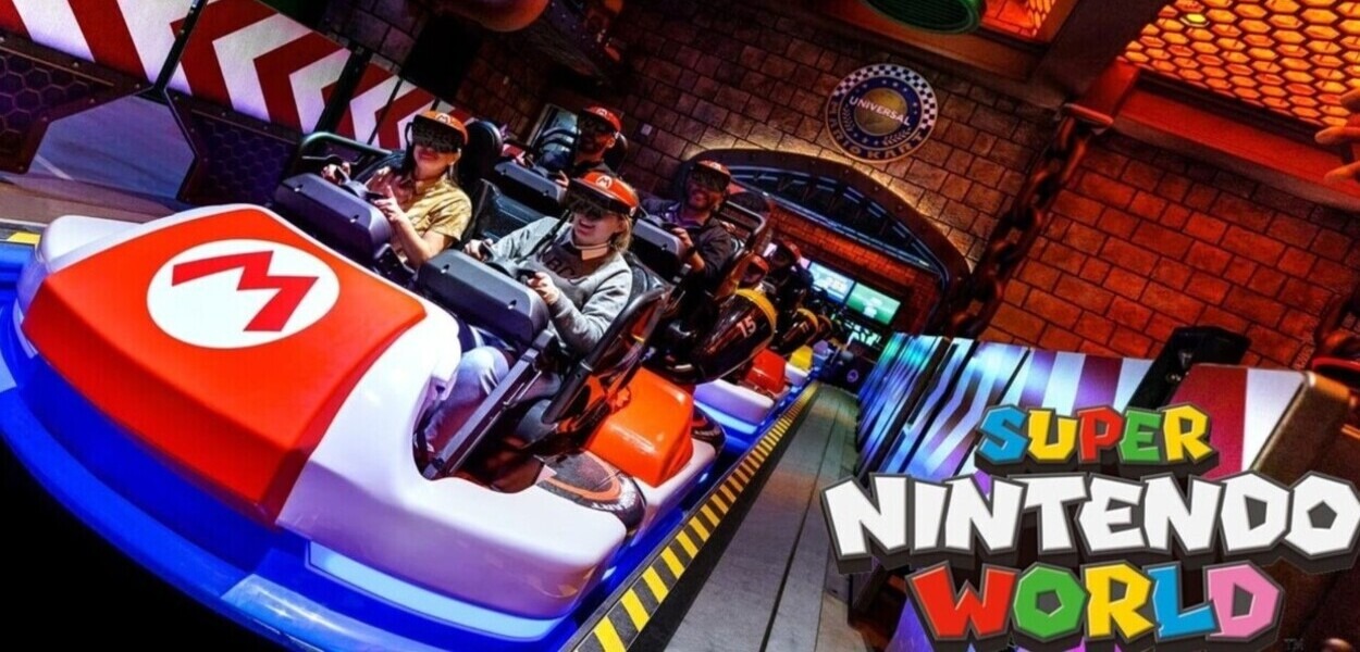 L'attrazione di Mario Kart degli Universal Studios Hollywood si mostra in un video