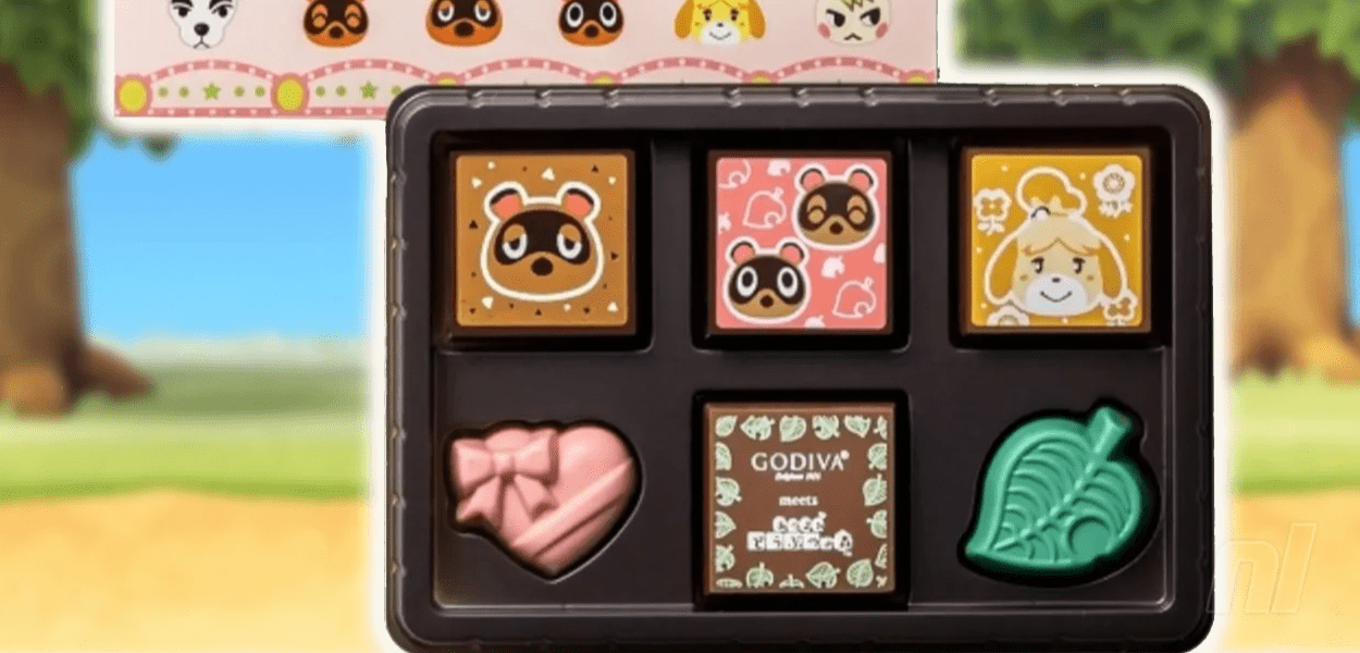 Presentati i cioccolatini di Animal Crossing per San Valentino