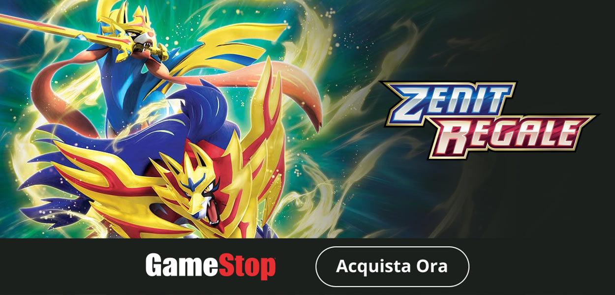 Zenit Regale: l’espansione del GCC Pokémon è disponibile da GameStop