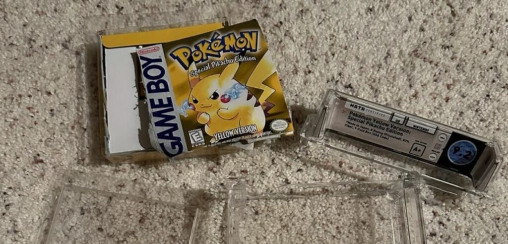 copia Pokémon Giallo distrutta