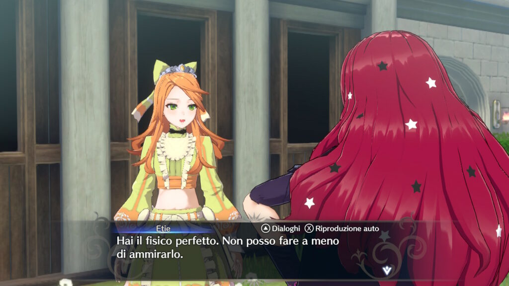 dialogo futile sull'aspetto fisico tra etie e yunaka fire emblem engage