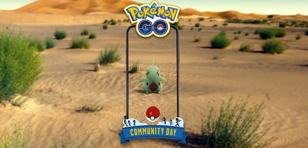 Larvitar Pokémon GO Community Day