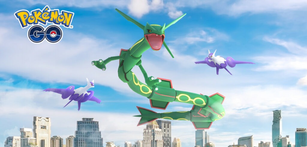 pokémon go evento rayquaza