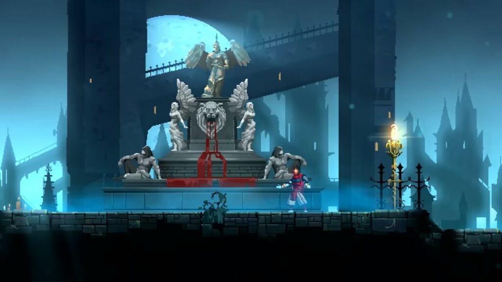 interno del castello di Dracula nel nuovo DLC Dead Cells: Return to Castlevania.