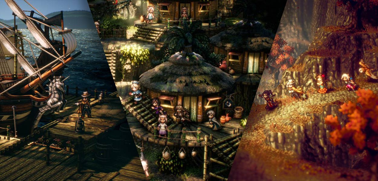 Otto buoni motivi per giocare a Octopath Traveler II