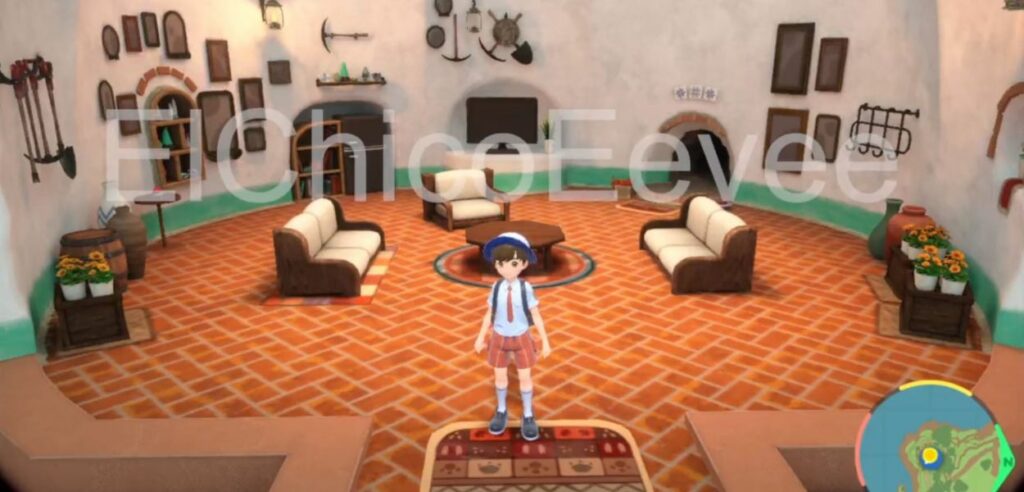 Pokémon Scarlatto e Violetto interno inutilizzato