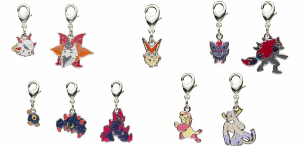 Portachiavi Pokémon quinta generazione