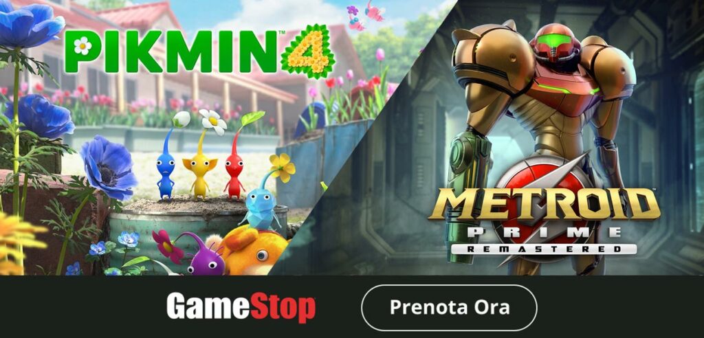 Metroid Prime e Pikmin 4