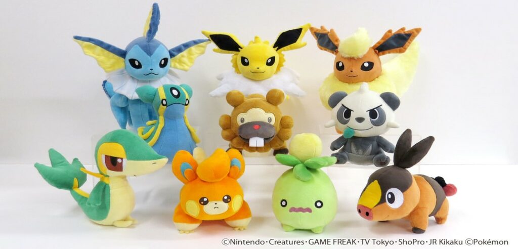 Tutti i nuovi peluche introdotti nella All Star Collection