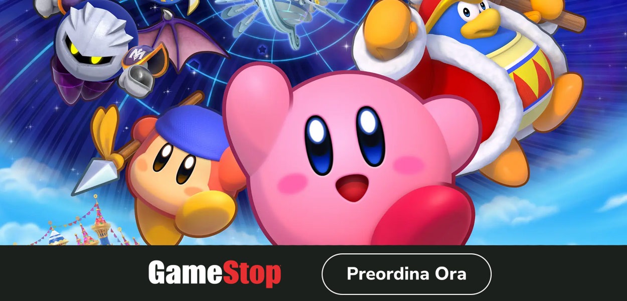 Kirby's Return to DreamLand Deluxe disponibile in sconto al preordine da GameStop