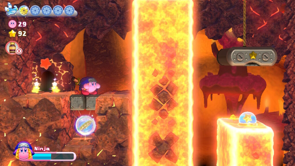 kirby sfere di energia