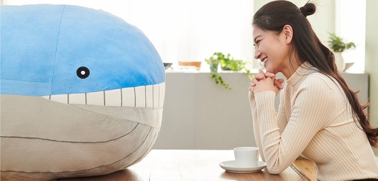 Svelato il peluche di Wailord in scala 1:10