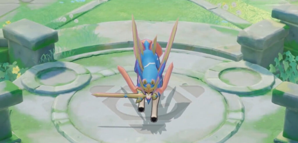 zacian pokémon unite