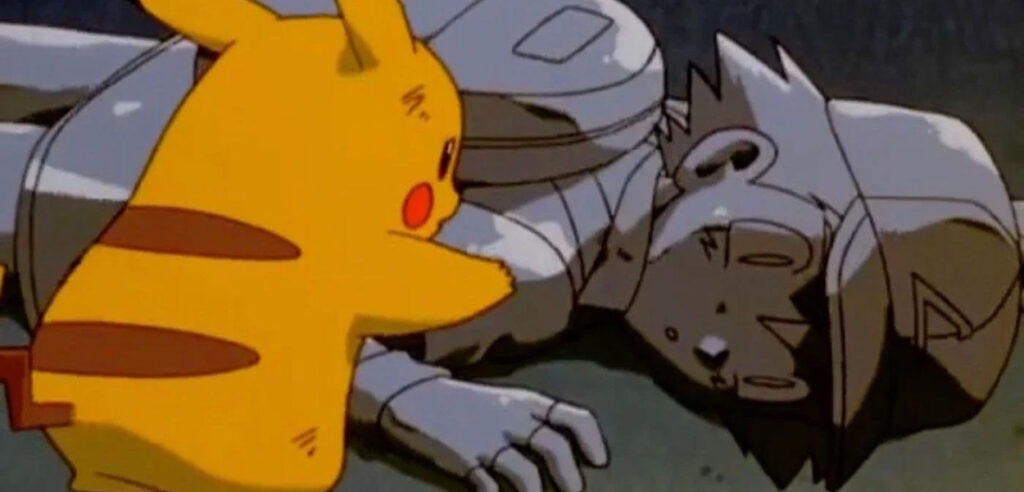 La "morte" di Ash nel film: Mewtwo contro mew