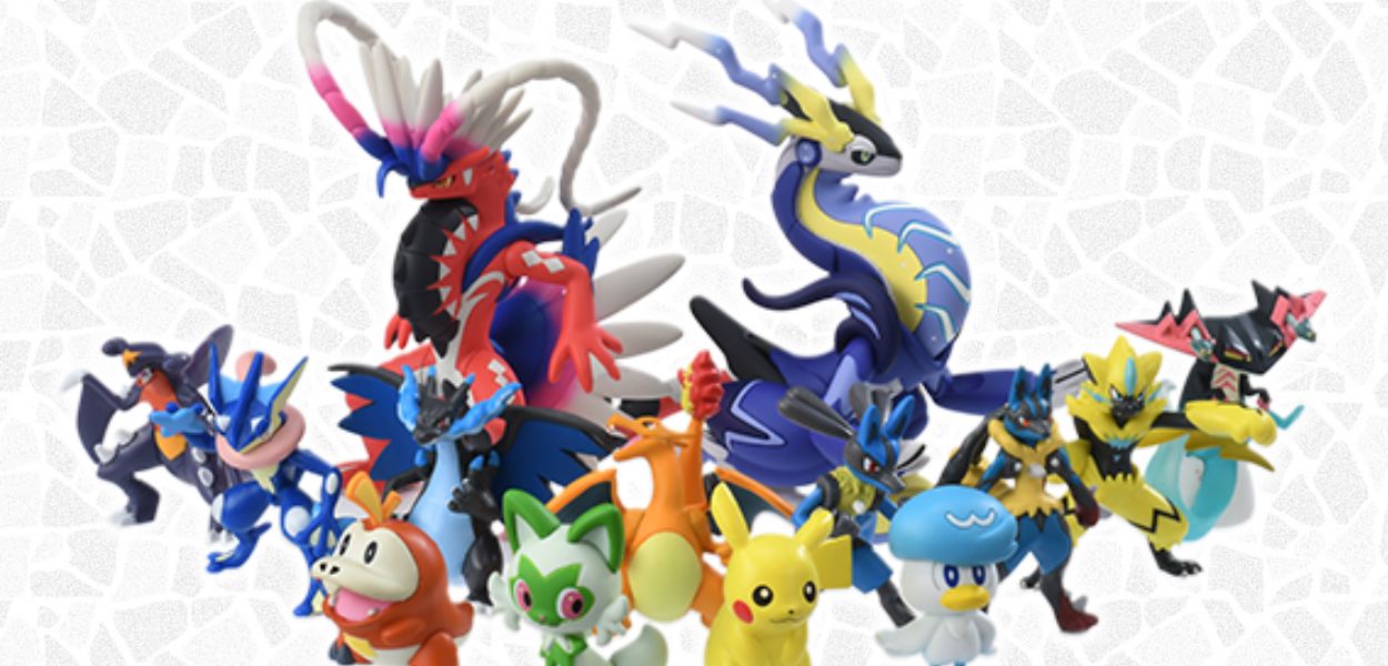 Koraidon e Miraidon si aggiungono alla collezione di statuine Pokémon Moncollé