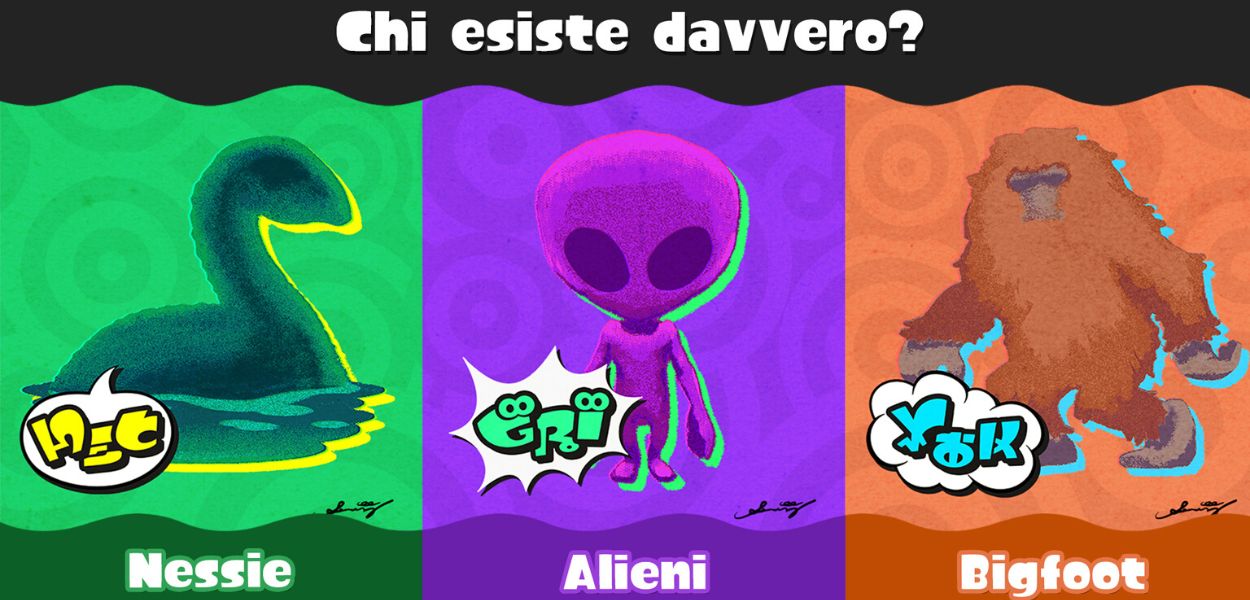 Splatoon 3: il prossimo festival sarà dedicato alle creature misteriose, ecco la data di inizio