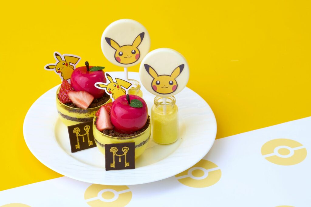 dolcetti sala da tè pikachu