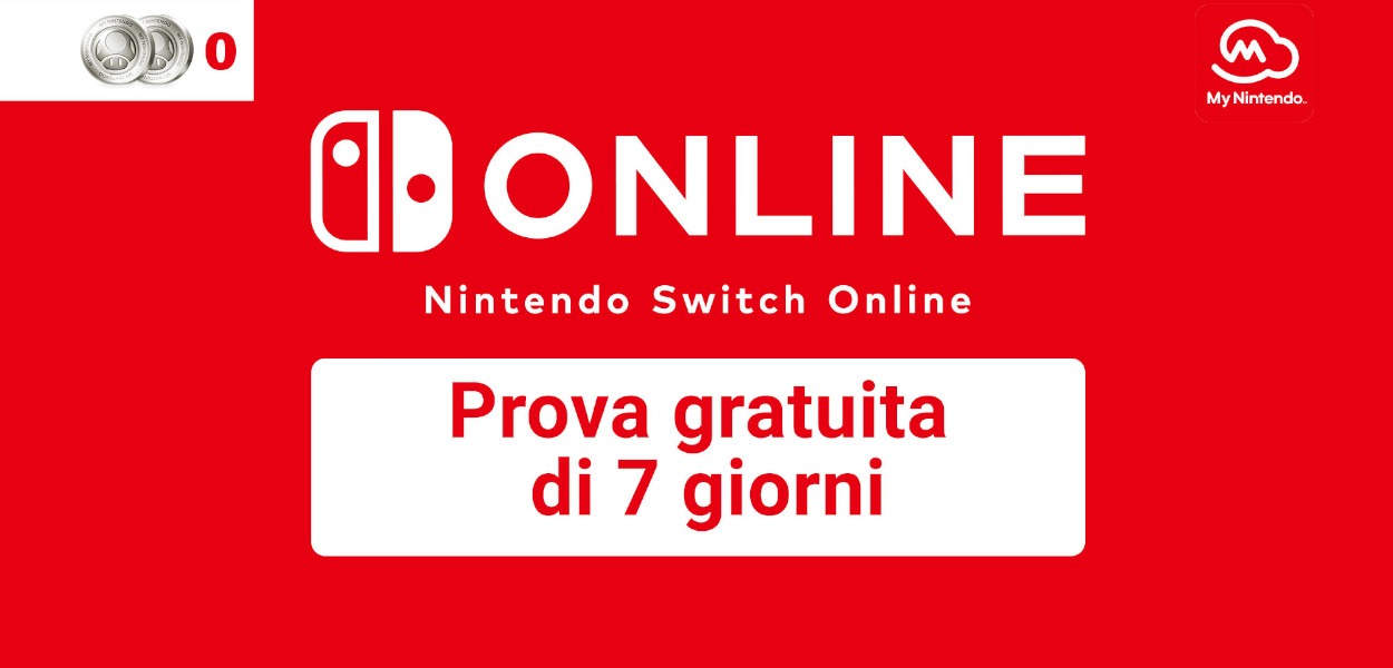 Prova gratuitamente per 7 giorni il Nintendo Switch Online entro il 2 aprile
